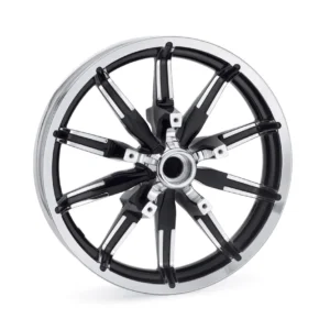 Impeller 17 in. Front Wheel - Contrast Chrome